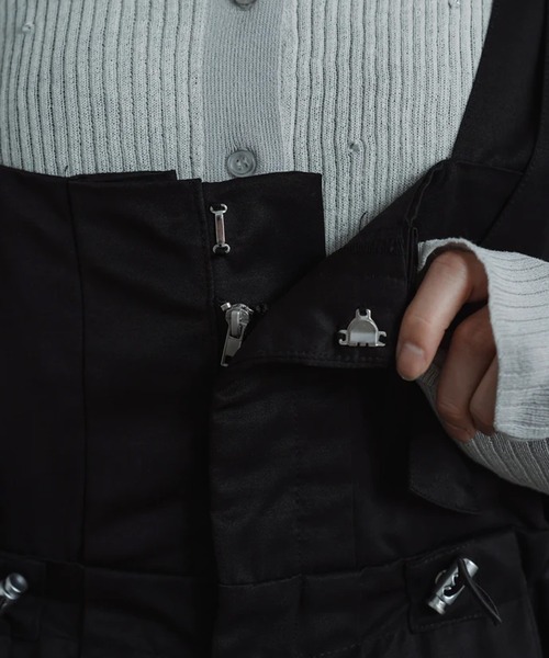 merrylatte（メリーラテ）の「twill parachute overalls（サロペット/オーバーオール・レディース・ブラック・FREE）」の22枚目の写真