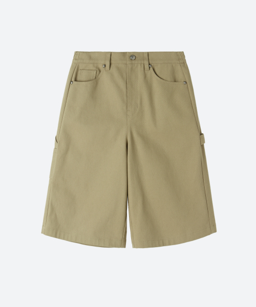 MOONSUN（ムーンサン）の「M.C UNISEX, Bermuda Carpenter Pants / Beige（その他パンツ・レディース・その他・MEDIUM/LARGE）」の3枚目の写真