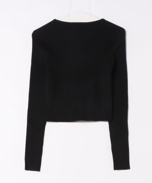 PHILLY（フィリー）の「クロスデザインピチニット（ニット/セーター・レディース・アイボリー/ブラック・FREE）」の16枚目の写真