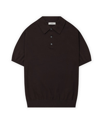 MANNERGRAM（マナーグラム）の「ハイテクオールインワンカラー ニット_ソフトハンドフィール - 10色（ポロシャツ）」