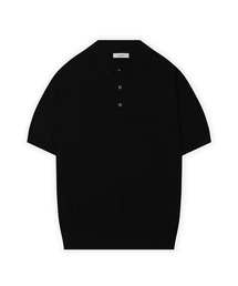 MANNERGRAM（マナーグラム）の「ハイテクオールインワンカラー ニット_ソフトハンドフィール - 10色（ポロシャツ）」