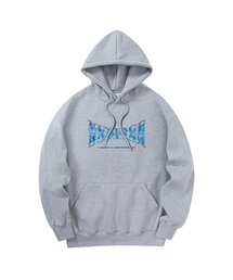 ヴィンテージワイドロゴフードグレー