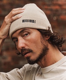 felkod（フィルコッド）の「mko13328-Barcode Embroidery Cotton Knit Watch ニット帽(F26S330)（ニットキャップ/ビーニー）」