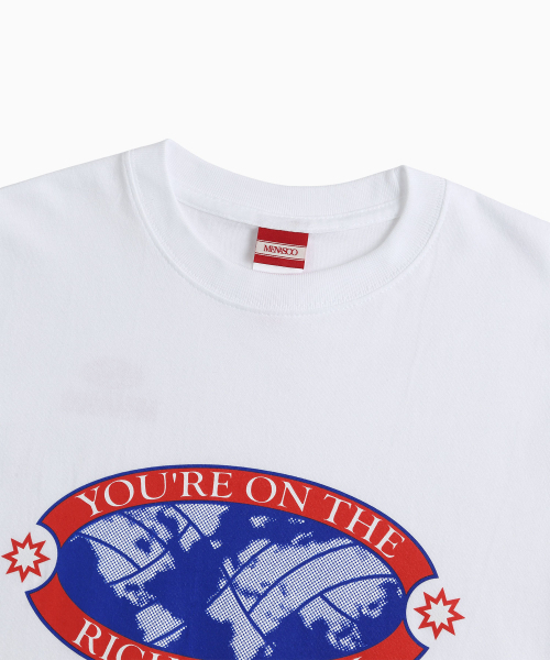 MENASOO(ミナス)の「Right Track T Shirt_White(Tシャツ/カットソー・レディース・ホワイト・1/2/3)」の10枚目の写真