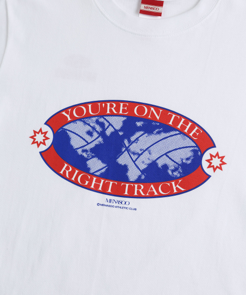 MENASOO(ミナス)の「Right Track T Shirt_White(Tシャツ/カットソー・レディース・ホワイト・1/2/3)」の11枚目の写真