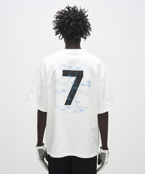 7440-37-1(7440-37-1)の「7 Short Sleeve White(Tシャツ/カットソー・メンズ・その他・MEDIUM/LARGE/SMALL)」の2枚目の写真