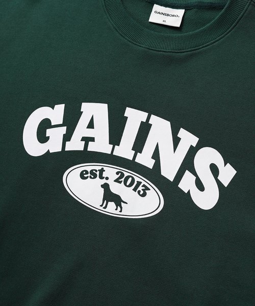 GAINSBORO(ゲインズボロ)の「ゴールデンロゴ スウェット_グリーン(スウェット・メンズ・その他・LARGE/MEDIUM/SMALL)」の6枚目の写真