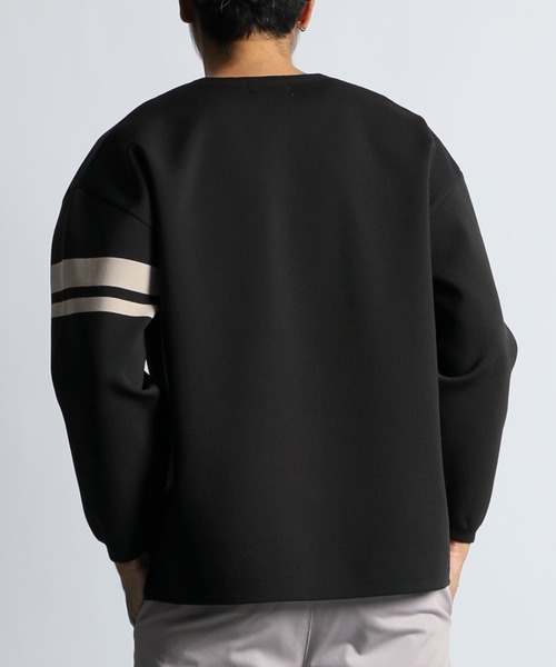 WASHABLE KEY NECK KNIT：自宅で洗える ウォッシャブル キーネック