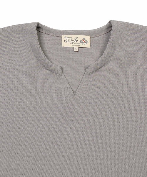 WASHABLE KEY NECK KNIT：自宅で洗える ウォッシャブル キーネック