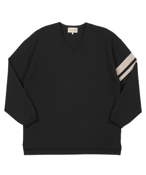 WASHABLE KEY NECK KNIT：自宅で洗える ウォッシャブル キーネック