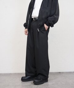 ハイウエスト2タック裾ボタンスラックス SK1816 【MASONPRINCE