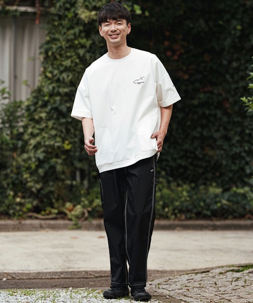 CALL&RESPONSE(コールアンドレスポンス)の「mt10125- 刺繍半袖PO-NOBIRU P Tシャツ(262-1324-20)(Tシャツ/カットソー・メンズ・ホワイト/ブラック・4/2)」の12枚目の写真