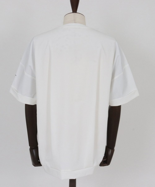 CALL&RESPONSE(コールアンドレスポンス)の「mt10125- 刺繍半袖PO-NOBIRU P Tシャツ(262-1324-20)(Tシャツ/カットソー・メンズ・ホワイト/ブラック・4/2)」の16枚目の写真
