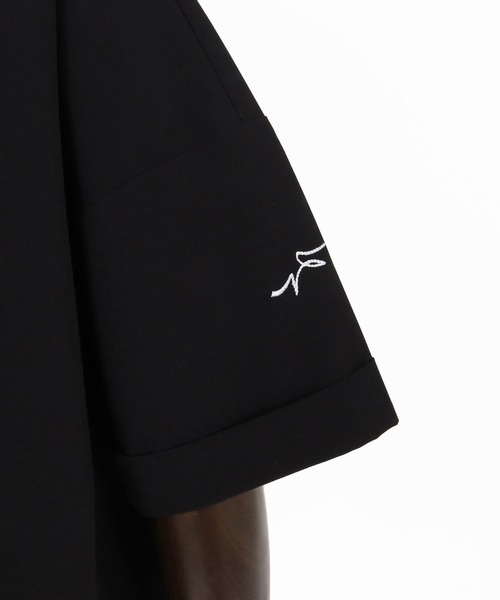 CALL&RESPONSE(コールアンドレスポンス)の「mt10125- 刺繍半袖PO-NOBIRU P Tシャツ(262-1324-20)(Tシャツ/カットソー・メンズ・ホワイト/ブラック・4/2)」の21枚目の写真