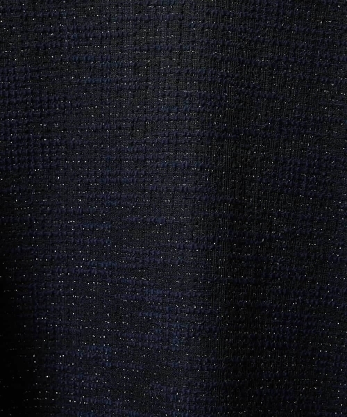 MICHEL KLEIN(ミッシェル・クラン)の「ツィードライクプルオーバー(Tシャツ/カットソー・レディース・ネイビー/グレー・38)」の5枚目の写真