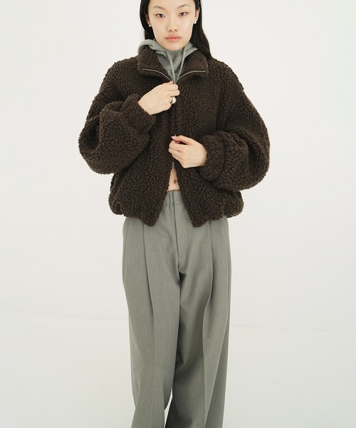 セール】BALLOON BOA BLOUSON（ブルゾン）｜CLANE（クラネ）の