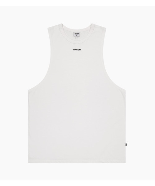 WAYDN(ウェイドゥン)の「アクティブ+ ボックススリーブレス ホワイト(Tシャツ/カットソー・メンズ・その他・LARGE/X-LARGE)」の1枚目の写真