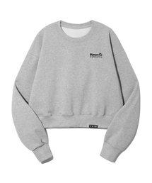 PEID（ペイド）の「PD MANUSCRIPT クロップスウェット - グレー（スウェット）」