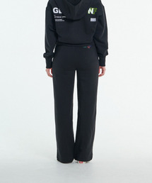 GET IT ON（ゲットイットオン）の「Signature Wide Sweatpants Women_Black（スウェットパンツ）」