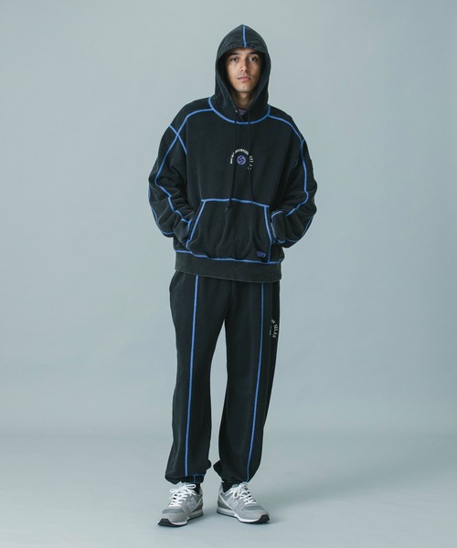 SILAS（サイラス）の「【UK COLLECTION】CIRCLE LOGO SWEATPANTS（スウェットパンツ・メンズ・ブラック/ライトブルー/オフホワイト・M/L/S）」の10枚目の写真