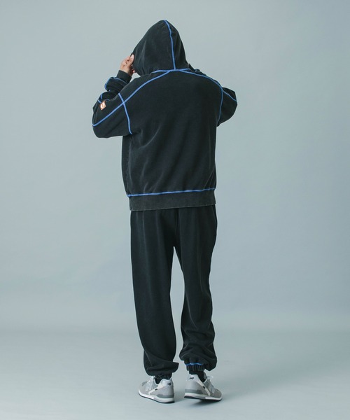 SILAS（サイラス）の「【UK COLLECTION】CIRCLE LOGO SWEATPANTS（スウェットパンツ・メンズ・ブラック/ライトブルー/オフホワイト・M/L/S）」の11枚目の写真