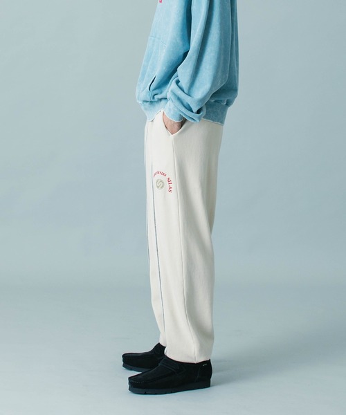 SILAS（サイラス）の「【UK COLLECTION】CIRCLE LOGO SWEATPANTS（スウェットパンツ・メンズ・ブラック/ライトブルー/オフホワイト・M/L/S）」の15枚目の写真