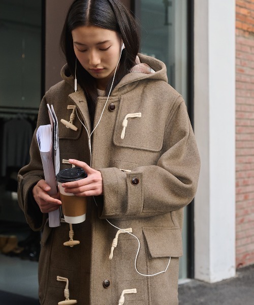 GENERAL IDEA（ジェネラルアイデア）の「wool blend duffel long coat