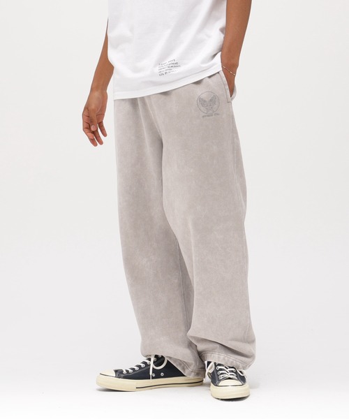 AVIREX(アヴィレックス)の「ACID WASH SWEAT PANTS / アシッドウォッシュ スウェットパンツ / AVIREX / アヴィレックス(スウェットパンツ・メンズ・チャコール/ライトグレー・X-LARGE/MEDIUM/LARGE)」の17枚目の写真