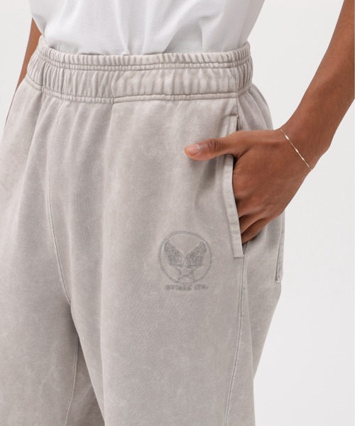 AVIREX(アヴィレックス)の「ACID WASH SWEAT PANTS / アシッドウォッシュ スウェットパンツ / AVIREX / アヴィレックス(スウェットパンツ・メンズ・チャコール/ライトグレー・X-LARGE/MEDIUM/LARGE)」の6枚目の写真