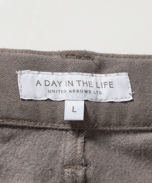 A DAY IN THE LIFE UNITED ARROWS（アデイインザライフユナイテッドアローズ）の「裏起毛 ストレッチ 5ポケット スリムチノパンツ＜A DAY IN THE LIFE＞（その他パンツ・メンズ・オリーブ/ブラック/ナチュラル・S/M/L）」の21枚目の写真