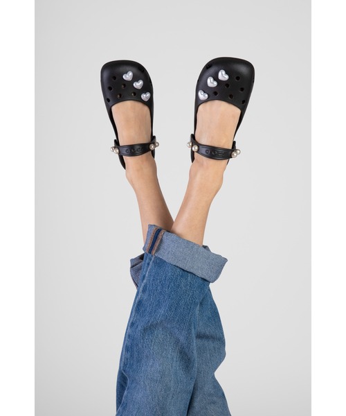 crocs(クロックス)の「クロックス クラシック バレエ パンプス / crocs Classic Ballet(パンプス・レディース・ブラック/アイボリー/ピンク・26cm/27cm/21cm/22cm/23cm/24cm/25cm)」の17枚目の写真