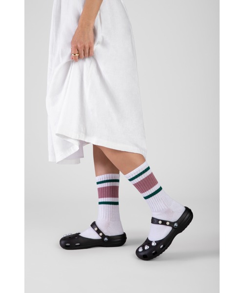 crocs(クロックス)の「クロックス クラシック バレエ パンプス / crocs Classic Ballet(パンプス・レディース・ブラック/アイボリー/ピンク・26cm/27cm/21cm/22cm/23cm/24cm/25cm)」の19枚目の写真