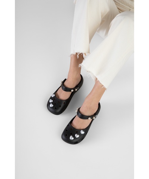 crocs(クロックス)の「クロックス クラシック バレエ パンプス / crocs Classic Ballet(パンプス・レディース・ブラック/アイボリー/ピンク・26cm/27cm/21cm/22cm/23cm/24cm/25cm)」の22枚目の写真