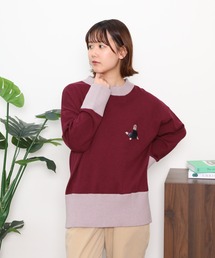 EMAGO あざらし刺繍プルオーバー