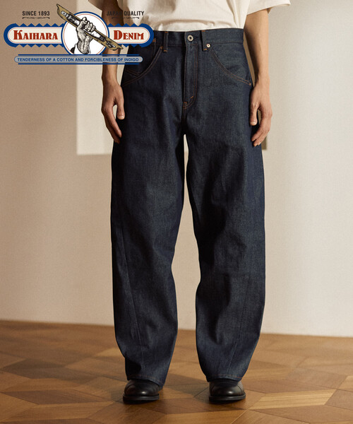 日本製】JAPAN DENIM 3D 5PKT PANTS/ジャパン 3Dデニムパンツ/立体裁断