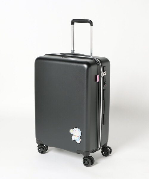 Siffler(シフレ)の「【DORAEMON/ドラえもん】 キャリーケース 53L(スーツケース/キャリーバッグ・レディース・ベージュ/ブラック・FREE)」の2枚目の写真