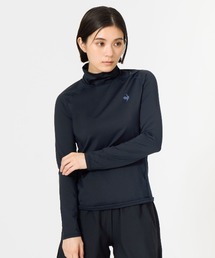【ルコックスポルティフ】吸汗/ストレッチUVカットハイネック長袖インナーシャツ【返品不可商品】