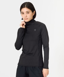 【ルコックスポルティフ】吸汗/ストレッチUVカットハイネック長袖インナーシャツ【返品不可商品】