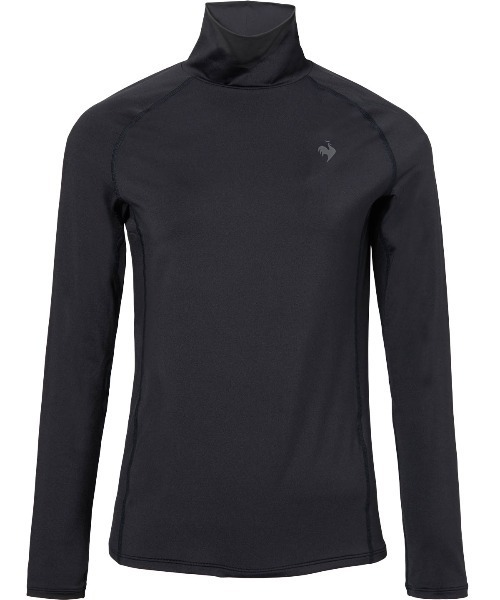 le coq sportif(ルコックスポルティフ)の「【ルコックスポルティフ】吸汗/ストレッチUVカットハイネック長袖インナーシャツ【返品不可商品】(Tシャツ/カットソー・レディース・ネイビー/ブラック/ホワイト・L/XL/S/M)」の12枚目の写真