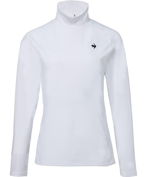 le coq sportif(ルコックスポルティフ)の「【ルコックスポルティフ】吸汗/ストレッチUVカットハイネック長袖インナーシャツ【返品不可商品】(Tシャツ/カットソー・レディース・ネイビー/ブラック/ホワイト・L/XL/S/M)」の7枚目の写真
