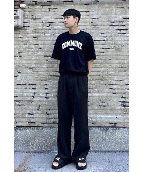 COMMONZ(コモンズ)の「エッセンシャルアーチロゴ半袖Tシャツ_ネイビー(Tシャツ/カットソー・レディース・その他・2)」の14枚目の写真
