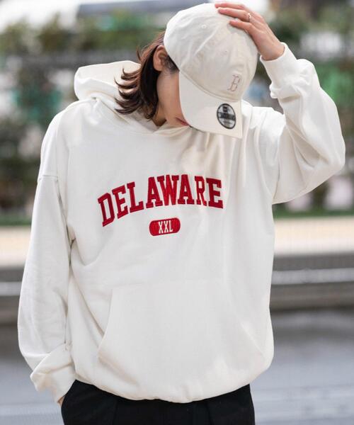 WEGO（ウィゴー）の「WEGO/【26年春夏新作】グラフィックロゴプルパーカー（パーカー・メンズ・アッシュグレー/ホワイト/ネイビー/ブラック・SMALL/LARGE/MEDIUM）」の2枚目の写真