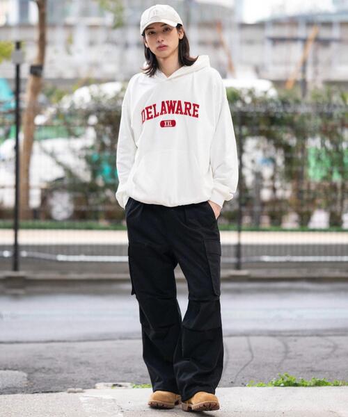 WEGO（ウィゴー）の「WEGO/【26年春夏新作】グラフィックロゴプルパーカー（パーカー・メンズ・アッシュグレー/ホワイト/ネイビー/ブラック・SMALL/LARGE/MEDIUM）」の21枚目の写真