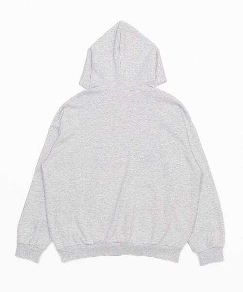 WEGO（ウィゴー）の「WEGO/【26年春夏新作】グラフィックロゴプルパーカー（パーカー・メンズ・アッシュグレー/ホワイト/ネイビー/ブラック・SMALL/LARGE/MEDIUM）」の14枚目の写真