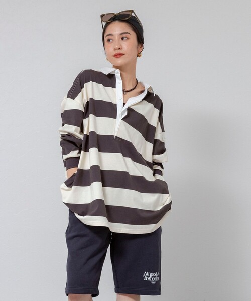 MAQWEL(マクウェル)の「【MAQWEL/マクウェル】《セットアップ対応》ウォッシャブルAgfT HALF-PANTS(スウェットパンツ・レディース・ネイビー/グレー・FREE)」の13枚目の写真