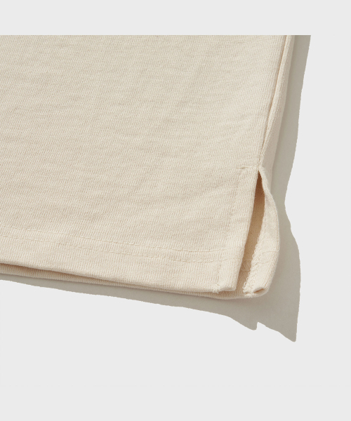 VDR（ブイディアール）の「HENLY NECK T-SHIRT [Natural]（Tシャツ/カットソー・メンズ・その他・M/L/XL）」の5枚目の写真