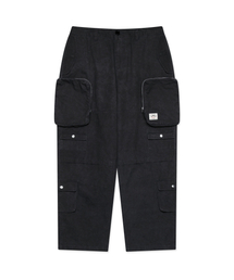 LMC | PIGMENT DYED MULTI CARGO WIDE PANTS black(その他パンツ)
