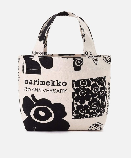 marimekko(マリメッコ)の「【Marimekko 75Th Anniversary】《JAPAN EXCLUSIVE》《kioski》 Je Nyytti / tote bag(トートバッグ・レディース・ブラック・FREE)」の2枚目の写真
