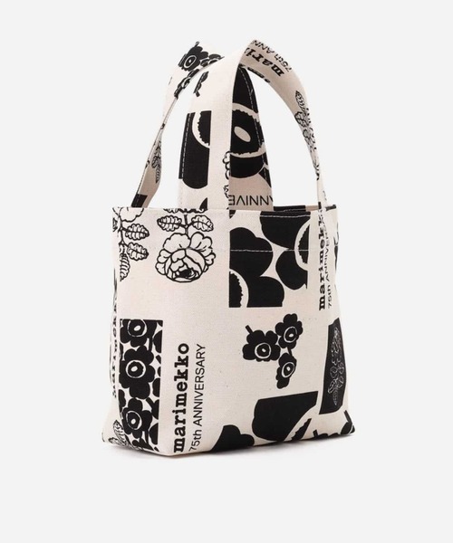 marimekko(マリメッコ)の「【Marimekko 75Th Anniversary】《JAPAN EXCLUSIVE》《kioski》 Je Nyytti / tote bag(トートバッグ・レディース・ブラック・FREE)」の3枚目の写真