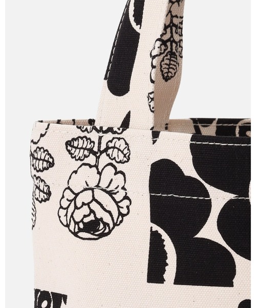 marimekko(マリメッコ)の「【Marimekko 75Th Anniversary】《JAPAN EXCLUSIVE》《kioski》 Je Nyytti / tote bag(トートバッグ・レディース・ブラック・FREE)」の5枚目の写真